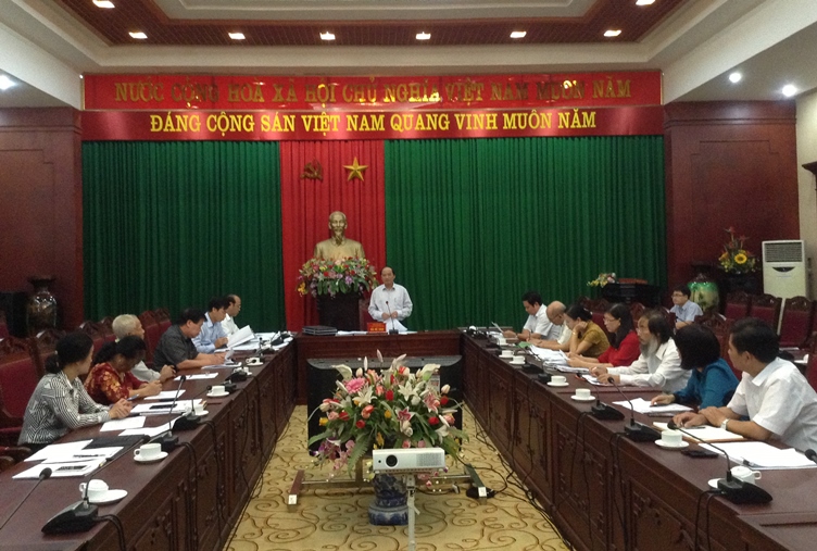 Hội đồng cấp tỉnh họp xét tặng danh hiệu “Nghệ nhân Hát Xoan Phú Thọ” lần thứ hai năm 2015