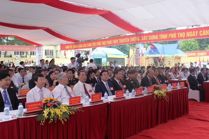 Phú Thọ long trọng tổ chức lễ Kỷ niệm 70 năm chiến thắng Sông Lô