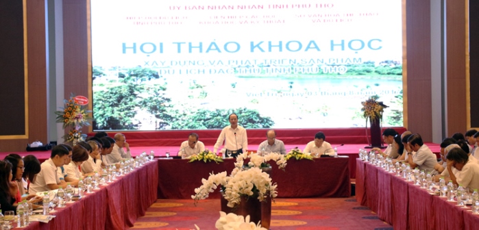 Hội thảo khoa học xây dựng và phát triển sản phẩm du lịch đặc thù tỉnh Phú Thọ
