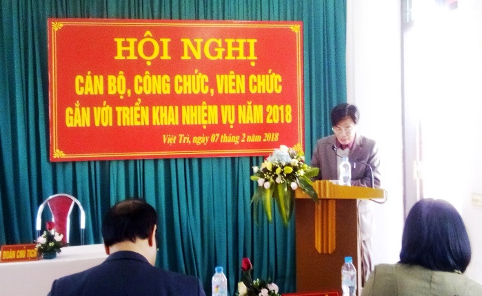 Hội nghị cán bộ, viên chức và người lao động Đoàn Kịch nói Phú Thọ năm 2018