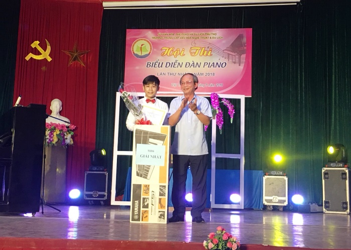 Trường Trung cấp Văn hóa, Nghệ thuật và Du lịch tỉnh Phú Thọ tổ chức Hội thi biểu diễn Đàn Piano lần thứ nhất -  năm 2018