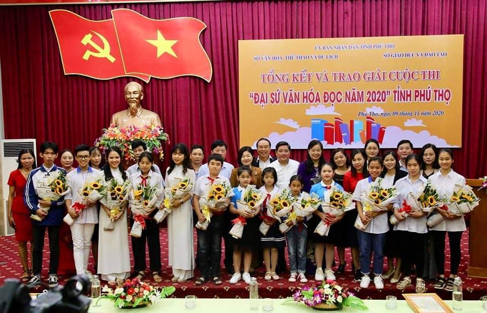 Tổng kết và trao giải Cuộc thi “Đại sứ văn hóa đọc năm 2020”  tỉnh Phú Thọ