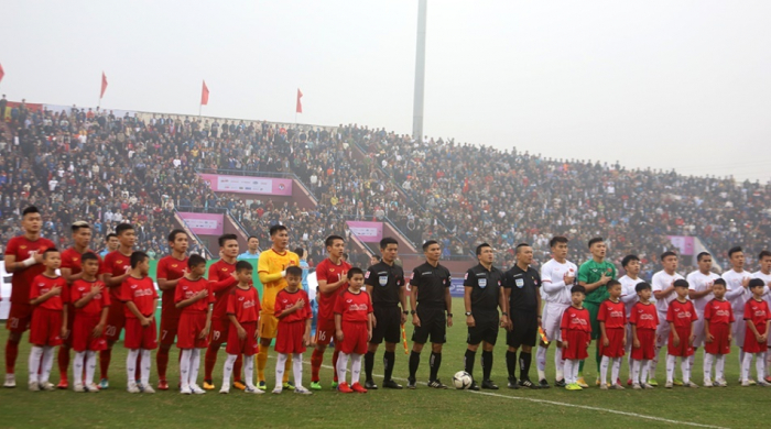 Người hâm mộ Đất Tổ góp phần làm nên thành công trận đấu giao hữu bóng đã giữa đội tuyển Quốc gia Việt Nam và U22 Việt Nam