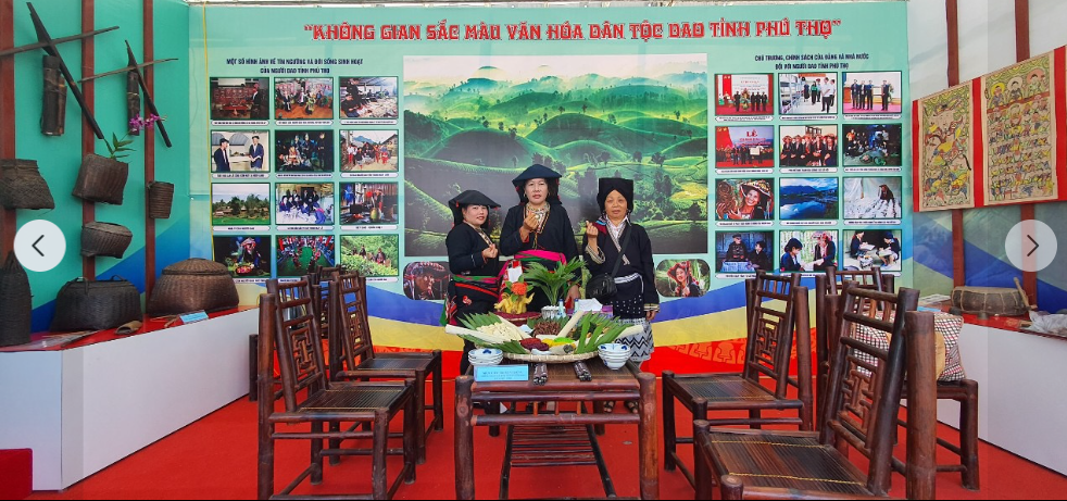 Quảng bá sắc màu văn hóa dân tộc Dao Phú Thọ  tại Ngày hội Văn hoá dân tộc Dao toàn quốc lần thứ II