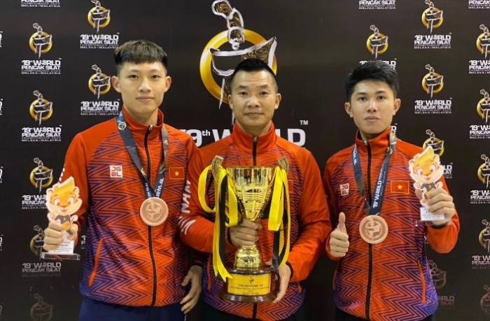 Phú Thọ có 2 VĐV giành Huy chương Đồng tại Giải Vô địch Pencak Silat thế giới năm 2022