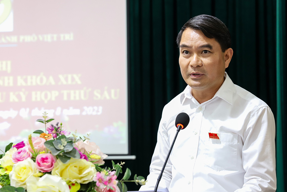 Đại biểu HĐND tỉnh tiếp xúc cử tri tại thành phố Việt Trì, huyện Thanh Ba