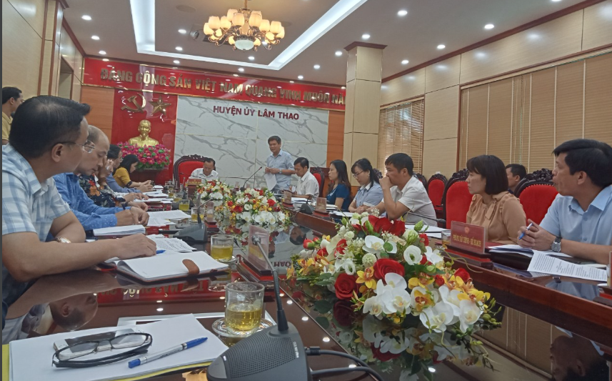 Kiểm tra thực hiện Phong trào “Toàn dân đoàn kết xây dựng đời sống văn hóa” tại huyện Lâm Thao