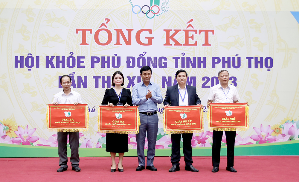 Tổng kết Hội khoẻ Phù Đổng tỉnh Phú Thọ lần thứ XIX năm 2023