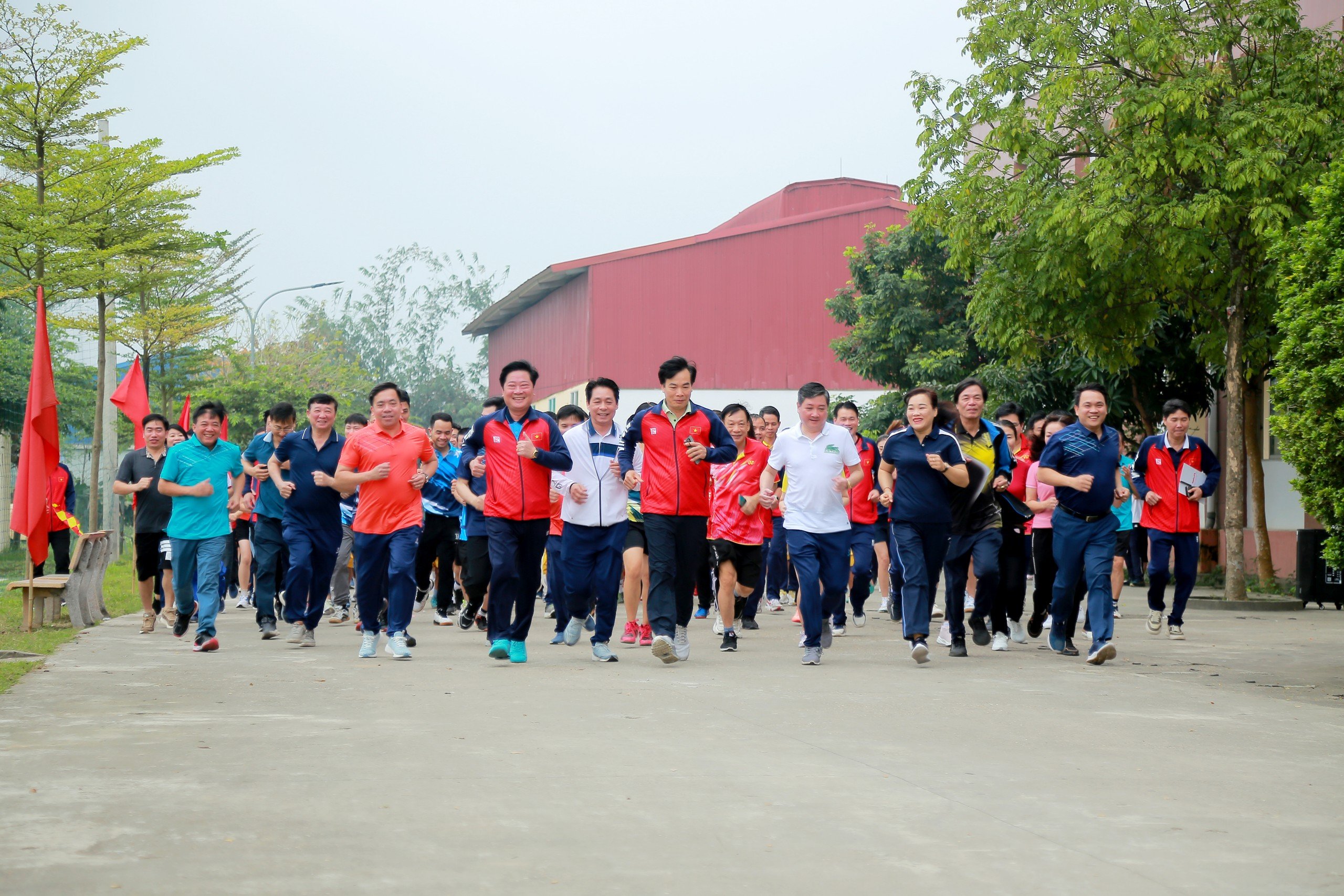 Lễ phát động ngày chạy Olympic vì sức khỏe toàn dân và giao lưu thể thao kỷ niệm 78 năm ngày thể thao Việt Nam (27/3/1946 - 27/3/2024)