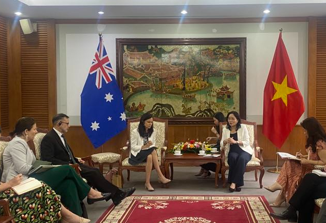 Việt Nam- Australia: Tăng cường hợp tác phòng chống bạo lực gia đình, thực hiện bình đẳng giới