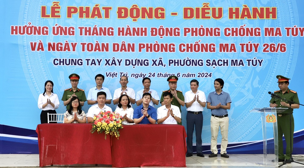 TP Việt Trì triển khai Tháng hàng động phòng, chống ma túy