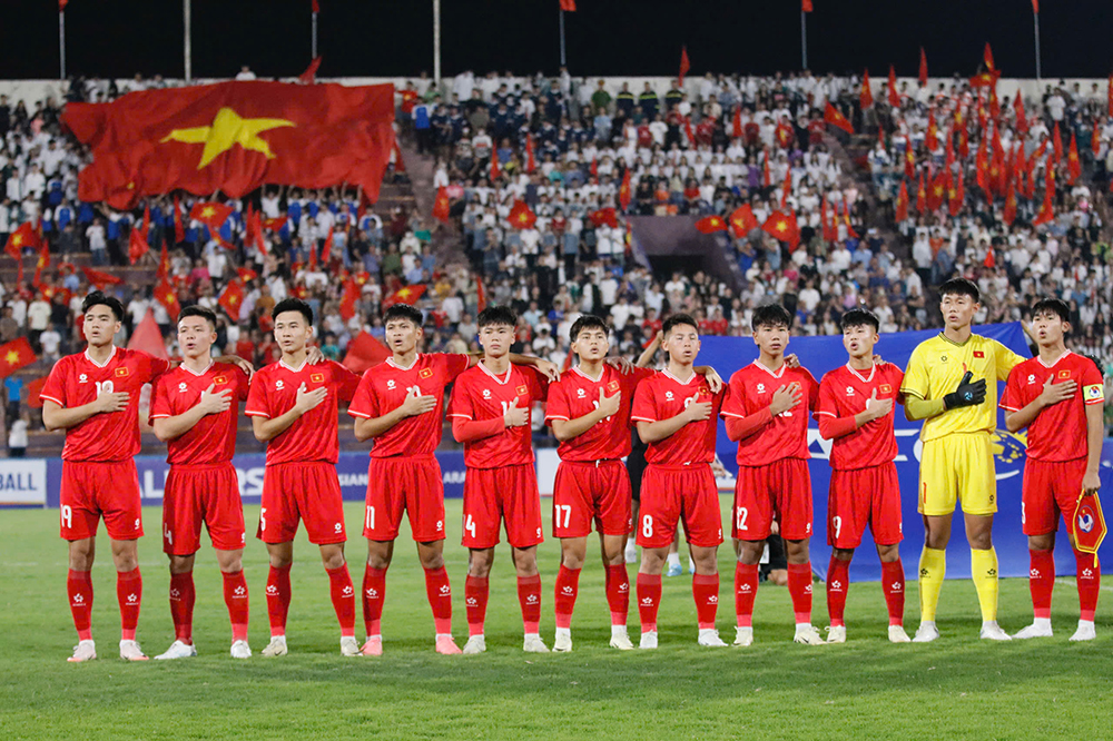 U17 Việt Nam chia điểm trước U17 Kyrgyzstan