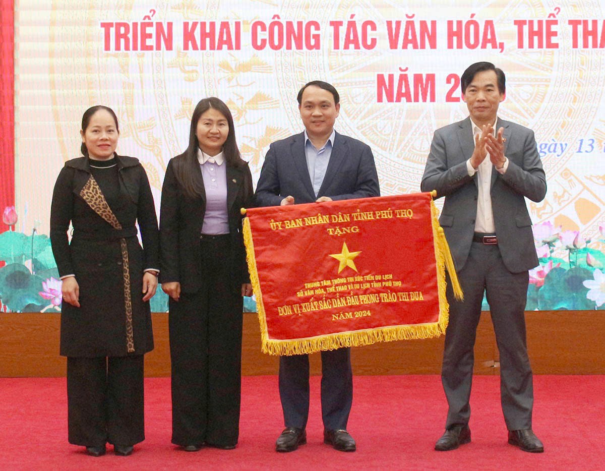 Trung tâm Thông tin, xúc tiến Du lịch- Lá cờ đầu  trong Phong trào thi đua Ngành văn hóa, thể thao và du lịch Năm 2024