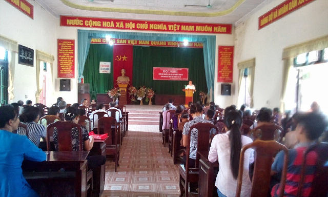 Trung tâm Văn hoá Thông tin  tỉnh Phú Thọ  tổ chức lớp tập huấn nghiệp vụ văn hoá, văn nghệ, tuyên truyền cổ động trực quan xây dựng văn hoá nông thôn mới tại huyện Lâm Thao